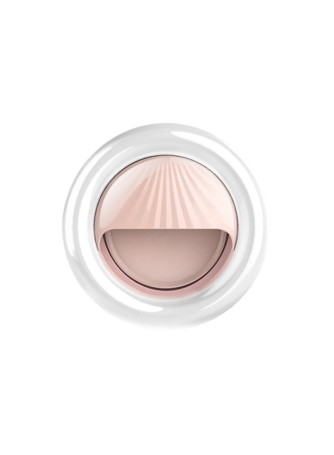 إسكدنيا LED Mobile Phone Fill Light Mobile Phone Beauty Fill Light Live Selfie Fill Light Round Fill Light Battery RK34S-Color:RK34S Dry Battery Powder - Image 1