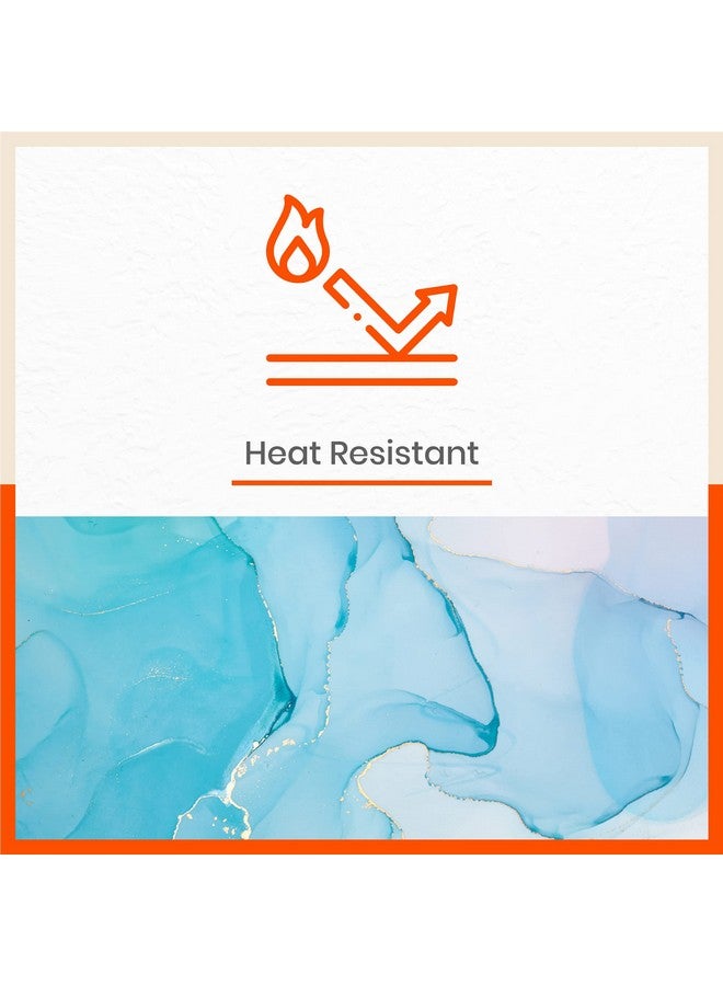 Bathla Table Mats - Set of 6-45cm x 30cm PVC Table Placemats & Coasters for Home Dining Table | Multipurpose, Heat-Resistant, Waterproof & Washable | Matworks (Candyland) - Image 4