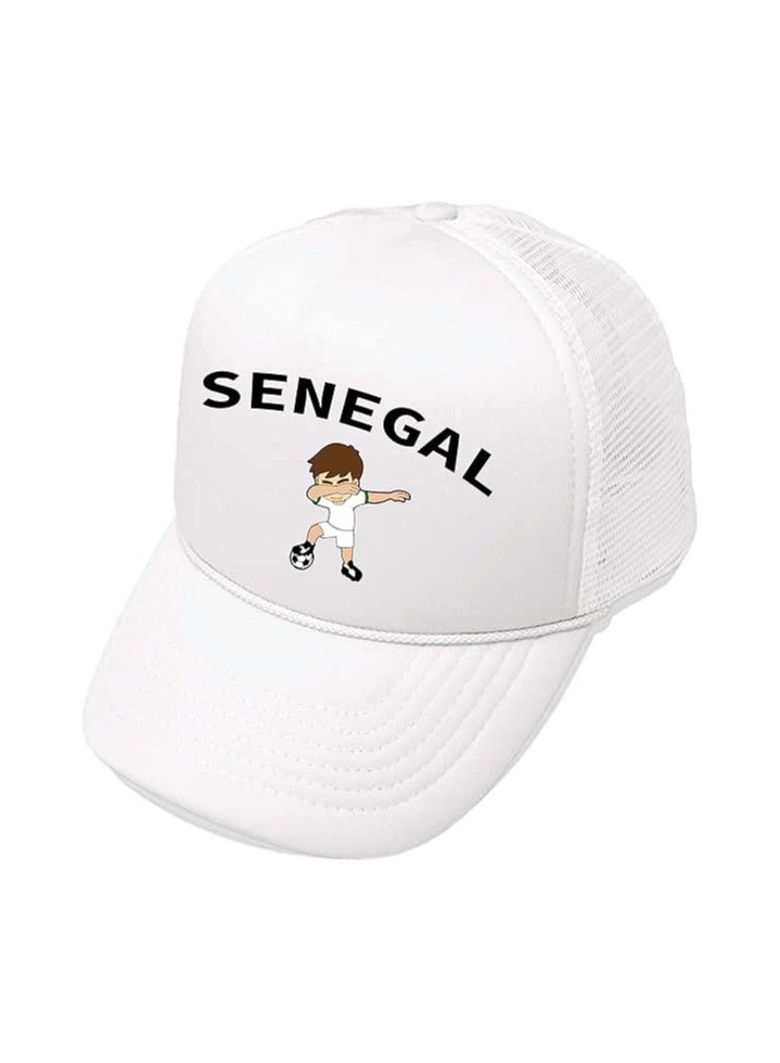 قبعة رياضية سنغالية مع قفل بلاستيكي قابل للتعديل للرجال والنساء - Image 2
