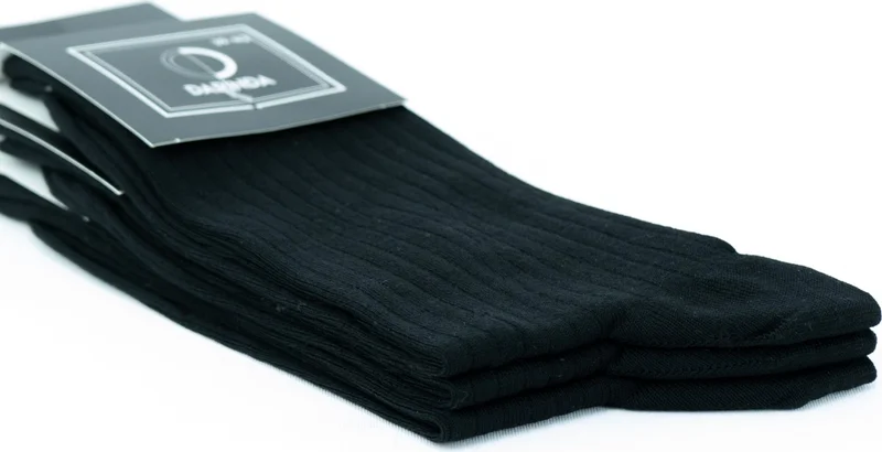Oppland Men's Solid Color Lycra Comfortable Seamless Toe Heel and Toe Reinforced Anti-pilling Anti-lint Micron Socks 3 Pcs