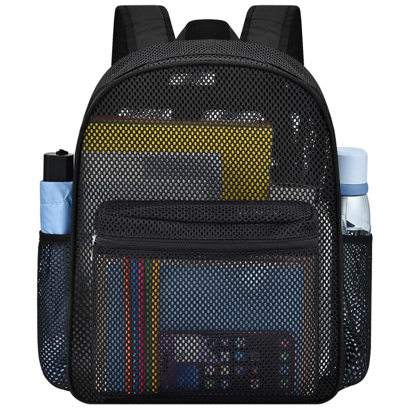 Oraben Heavy Duty Mesh Backpack for School Mesh Bookbag for Men Women Diving Backpack for Work Outdoor Hiking Beach Carry Portable Oxygen Concentrators - Image 2
