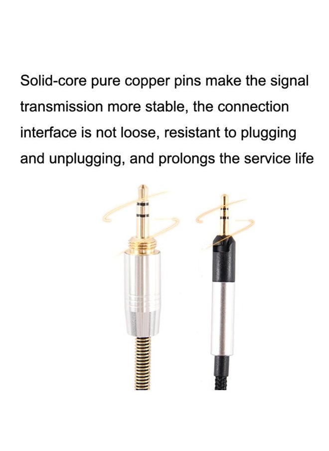BURAQ - 1.2m For Sennheiser HD518 / HD558 / HD598 / M40X / M50X Headset Upgrade Cable - Image 1