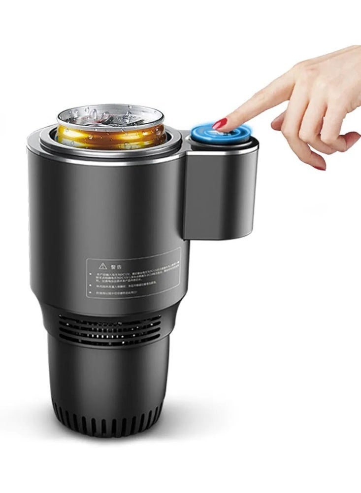 2-in-1 Smart Car Cup Holder – Fast Cooling & Heating, 12V 36W, Touch Control for Hot & Cold Drinks - Image 1