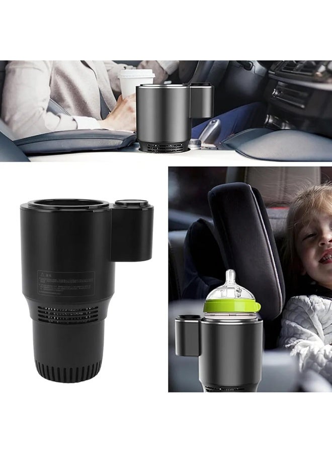 2-in-1 Smart Car Cup Holder – Fast Cooling & Heating, 12V 36W, Touch Control for Hot & Cold Drinks - Image 5