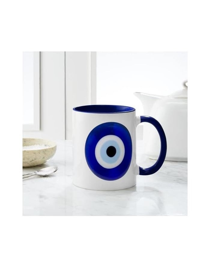 CafePress Nazar Amulet Evil Eye Protection Mugs 11 oz (325 ml) Ceramic Coffee Mug - pzsku/Z646071510000093ACC7FZ/45/_/1732203689/9a95a94c-8e06-4ede-bdec-6bfeee6574bf