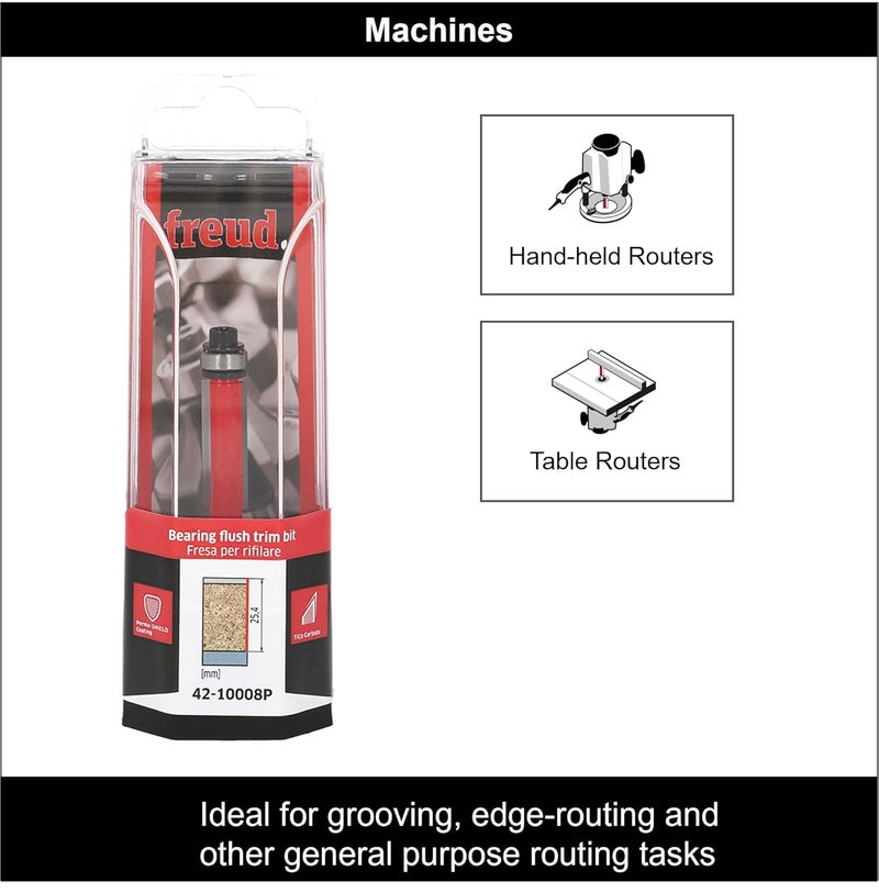 Freud BOSCH Group F03FR01933 Flush Trim Bit Wood 6mm - Image 3