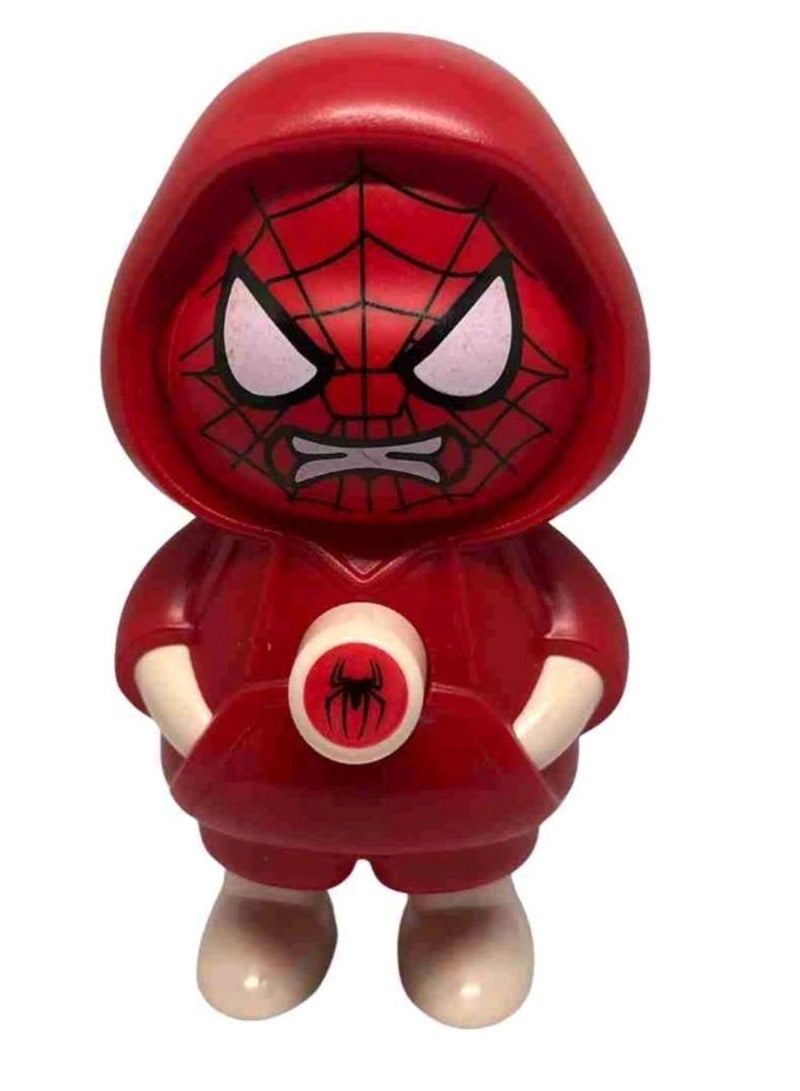 Super Cute Face Changing Spiderman Spinning Keychain Best Gift for Favorite Person - Face Changing Emoji Doll - Surprise Keychain Changes Face at the Press of a Button, Add a Touch of Fun to Your Keys or Bag Fun Gift for Kids and Adults (1 Piece)  - Image 3