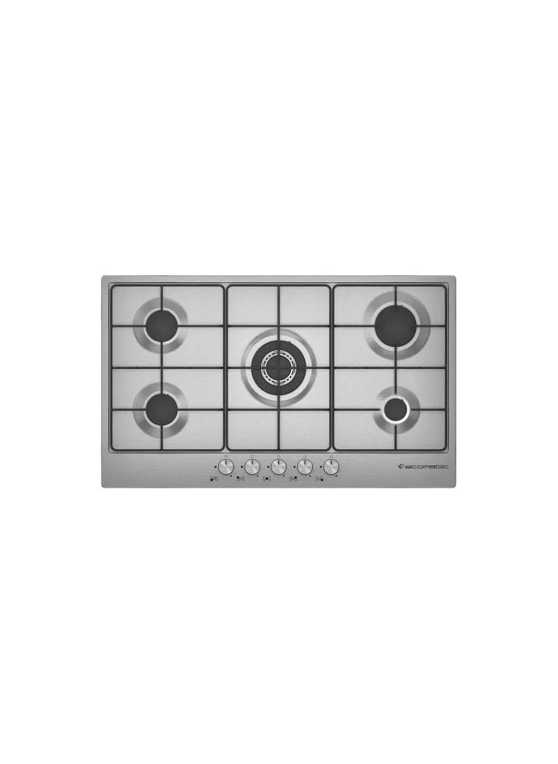 Ecomatic "Ecomatic Built In Gas Hob, 5 Burners, 90 cm, Stainless Steel - S903B   " 