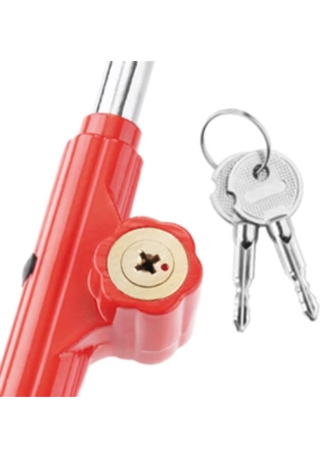 عسافكو  Assafco قفل السيارة ضد السرقة – قفل أمان ثقيل ودائم لحماية السيارة – تصميم قوي ومتين، مقاوم للكسر والقطع، سهل التركيب ومناسب لمعظم السيارات - Image 5