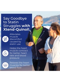 xtendlife Xtendlife Xtend-Quinol CoQ10 & GG Advanced Ubiquinol & Geranylgeraniol (GG) Supplement for Active CoEnzyme Q10 Production, Helps Maintain Normal Cellular Energy & Aging Health, 60 Soft Gels (2 Pack)  - Image 5
