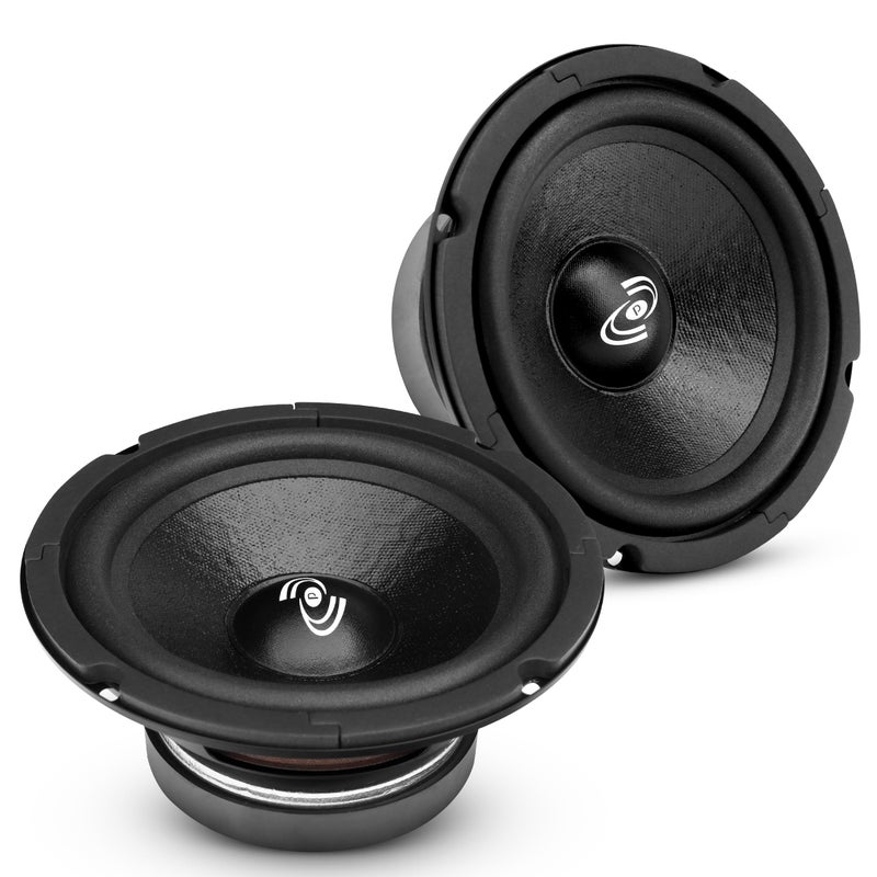 Pyle 5 Inch Car Midrange Driver - 200 Watt High Powered Car Audio Sound Component Speaker System w/ High Temperature Kapton Voice Coil, 80Hz-7kHz Frequency, 90 dB, 8 Ohm, 15 oz Magnet - PDMW5 - Image 1