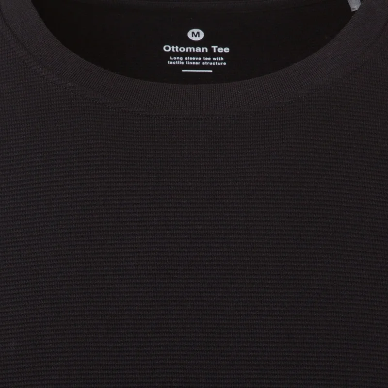 Sun And Sand Sports Black Men's Ottoman T-Shirt for Men | Best Price UAE