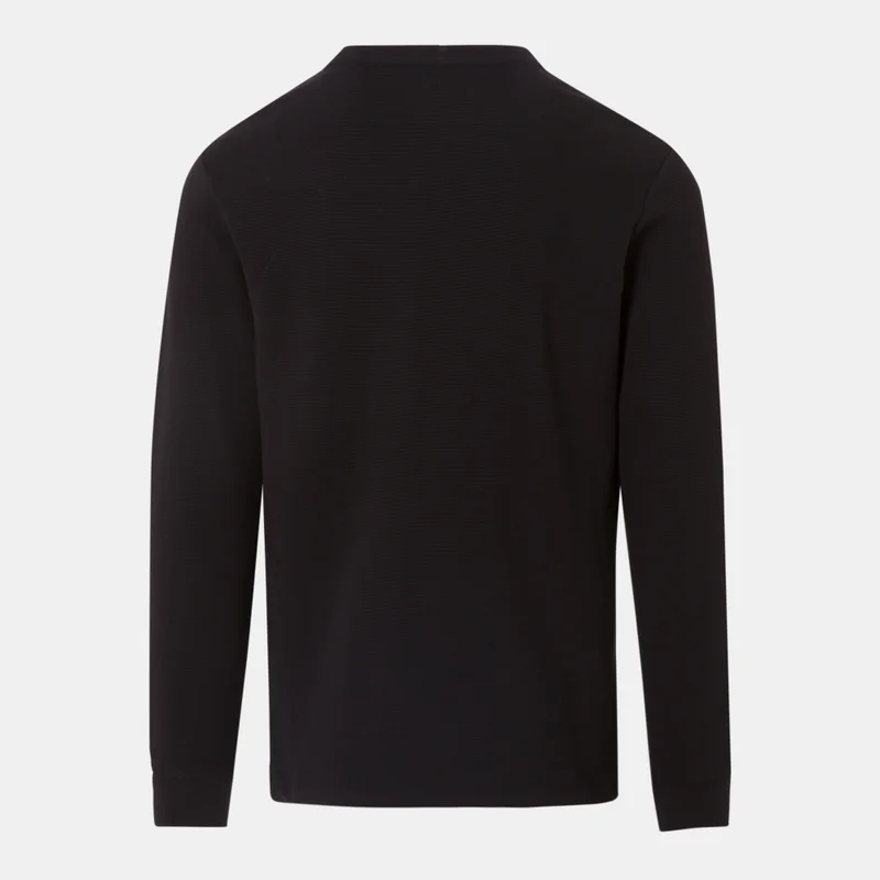 Sun And Sand Sports Black Men's Ottoman T-Shirt for Men | Best Price UAE
