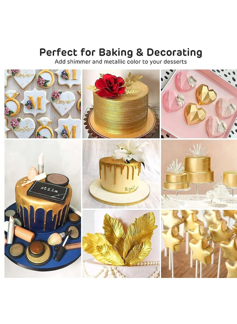 15g Baking decoration powder & Dust Food-Grade Luster Dust Powder for Cake Fondant - Chocolate Decoration - Image 5