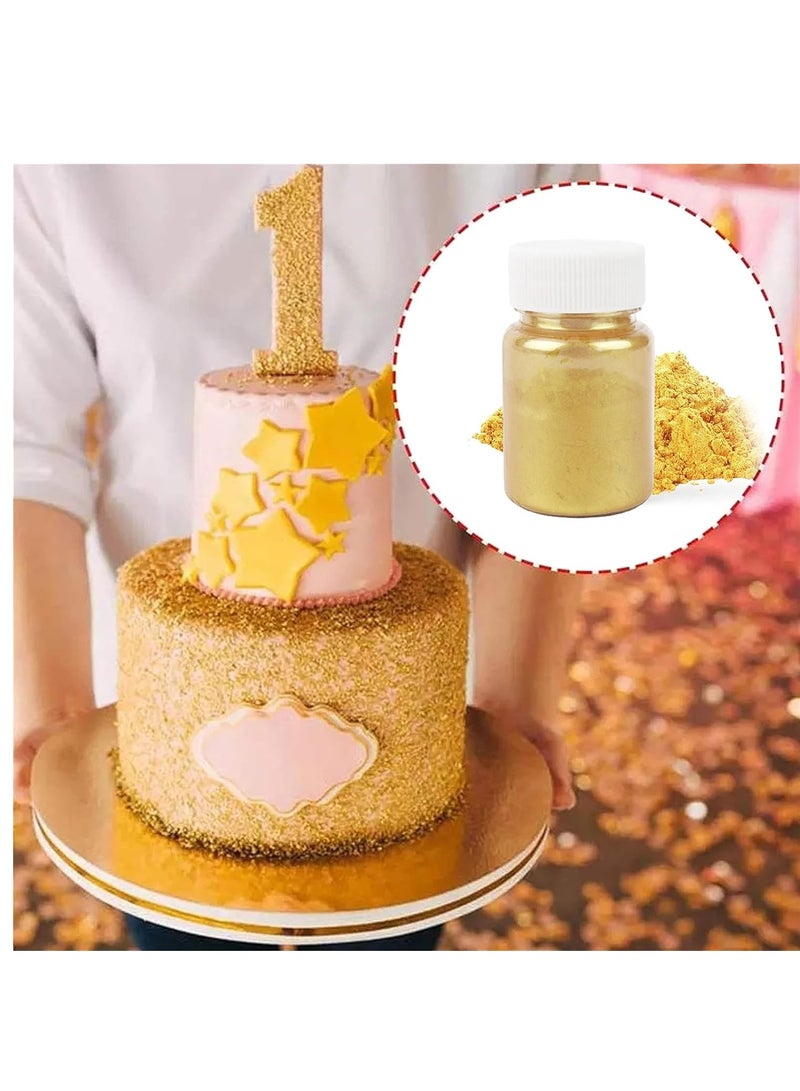 15g Baking decoration powder & Dust Food-Grade Luster Dust Powder for Cake Fondant - Chocolate Decoration - Image 2