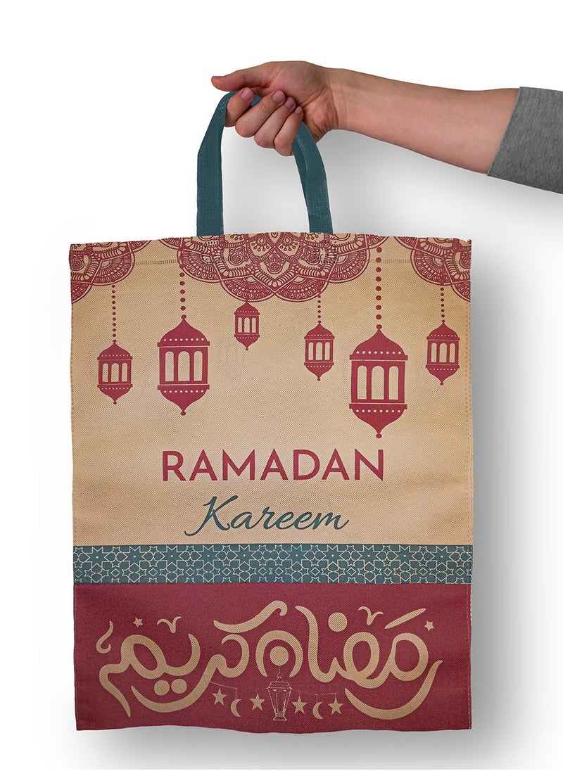 Generic 4 Pcs Ramadan Kareem Shapes Shopping Bags  - Image 5