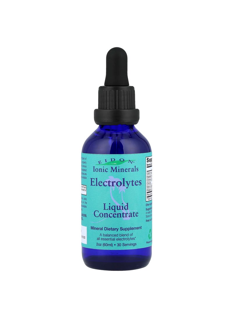 Electrolytes, Liquid Concentrate, 2 oz (60 ml)
