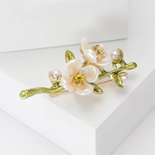 XFSAFDM 2pcs Brooch Pin For Women Lavender Flower Brooch Pins Crystal Rhinestone Glass Bouquet Brooch Lapel Brooches Jewelry Gift Accessories For Women - Image 4