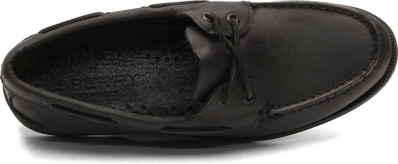 SPERRY Men's Authentic Original 2-Eye Boat Shoe, Black, 10.5 M US - Image 5