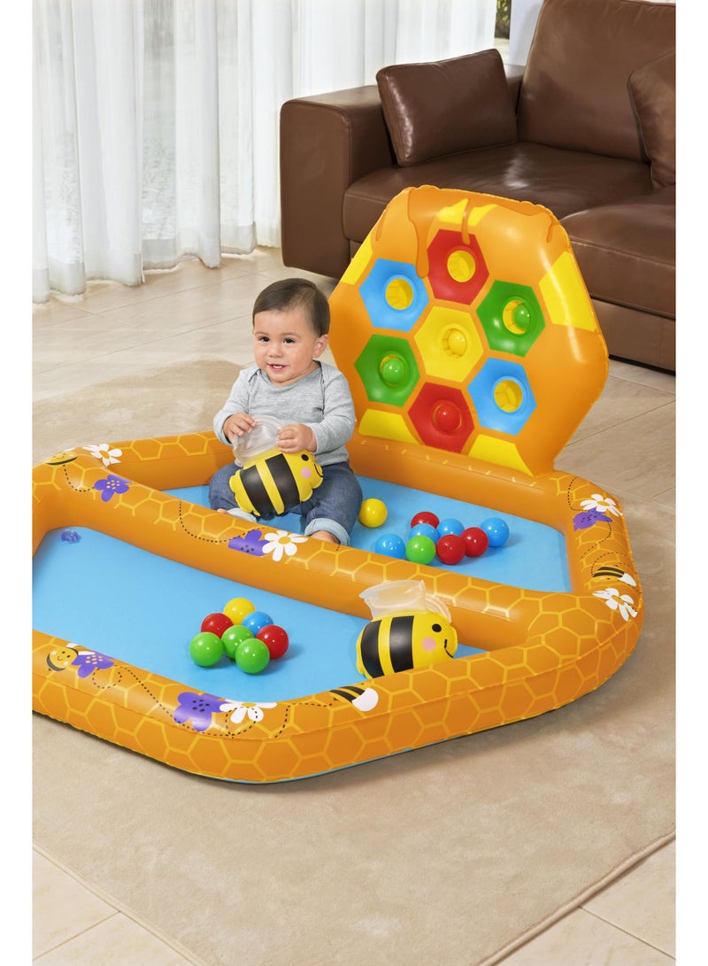 Bestway Lil Beehive Inflatable Pool & Ball Pit 127x119cm  | For Indoor and Outdoor Ball Pit - Image 3