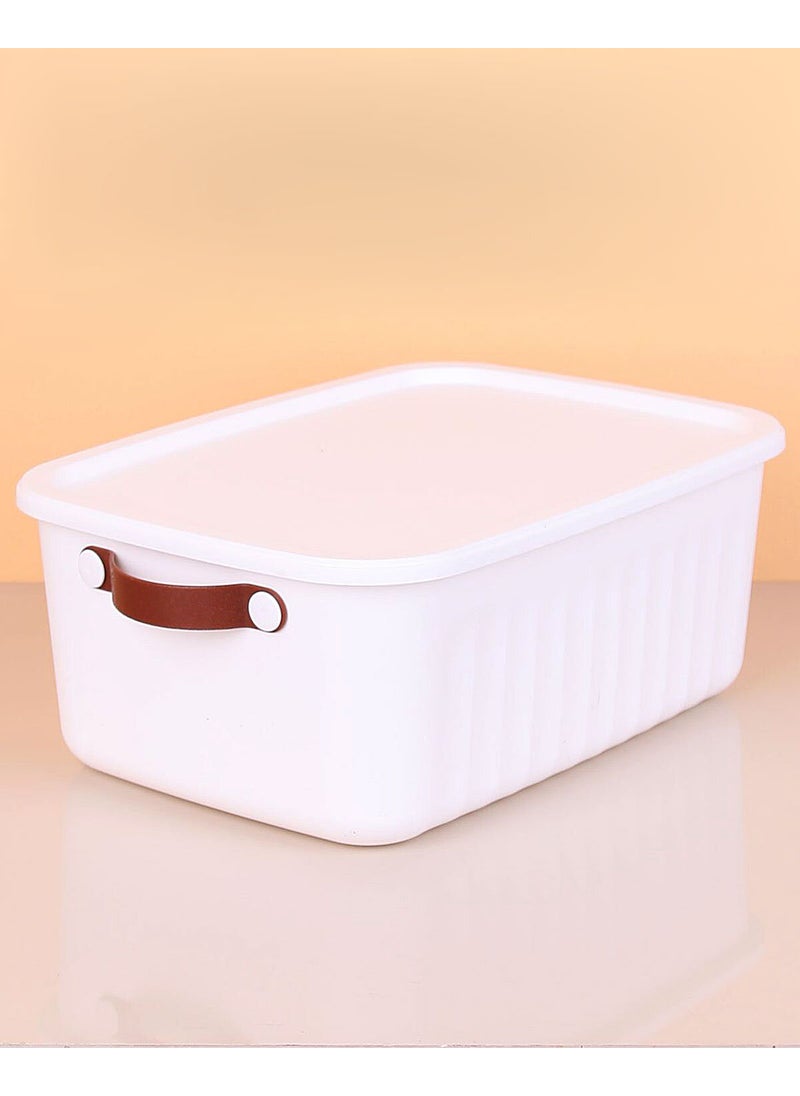 3 Pieces 10 Liter Storage Container, Multi-Purpose Organizer Box with Lid, Decorative Storage Box, 35 X 25 X 15 Cm - pzsku/Z6461363A7AEBB13C87EBZ/45/_/1726146536/4877b89d-29ff-4545-8ed1-c5b516d383f3