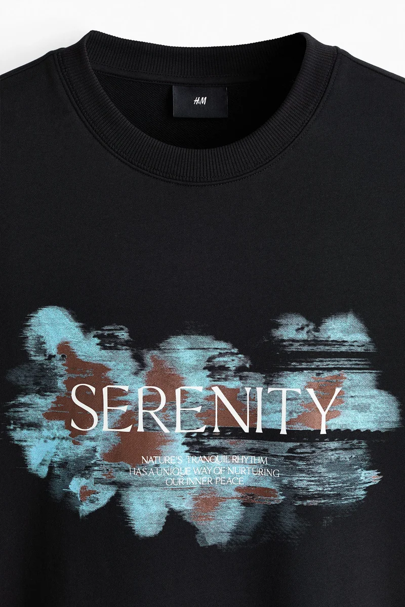 H&M  Loose Fit T-shirt for Men | Best Price UAE