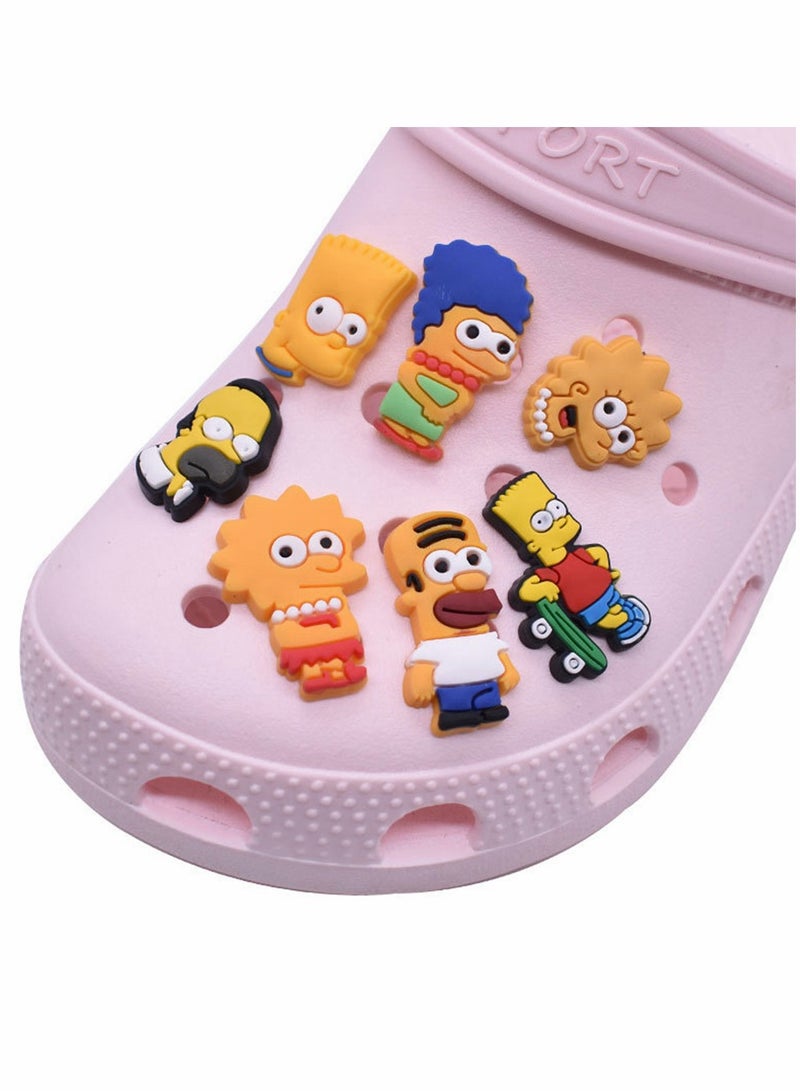 Excefore Croc Charms 65 Pcs Shoe Decoration Charms Crocs Pins Crocs Accessories - Image 2