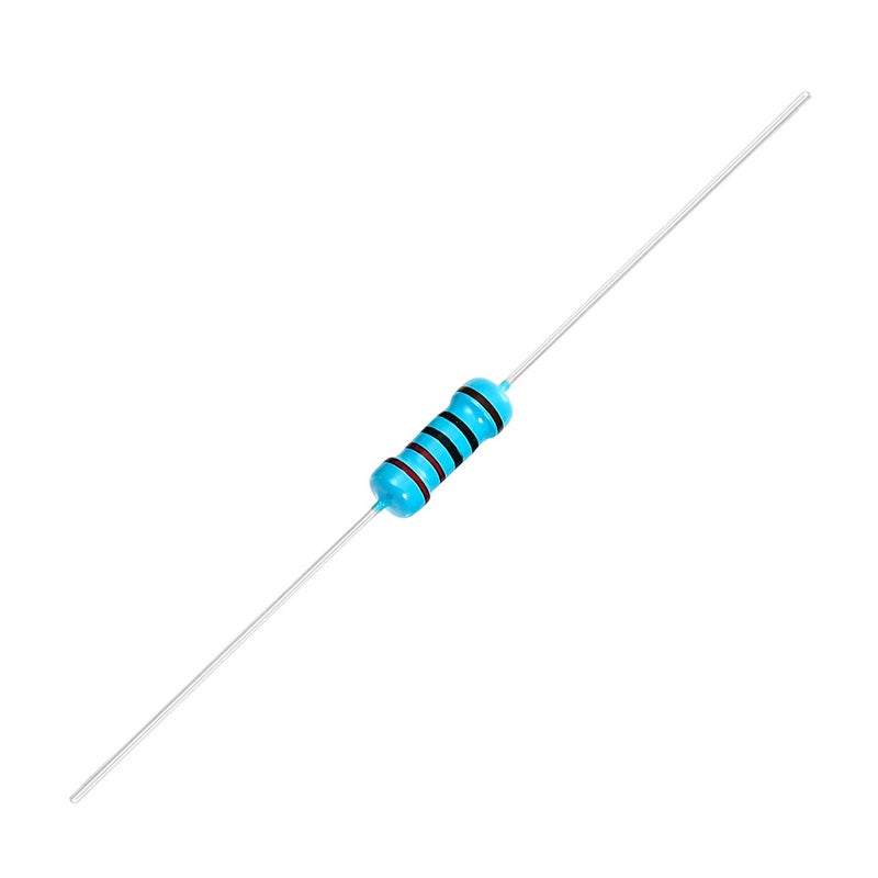 CHANZON 100pcs 1/2W (0.5W) 220 Ω ohm Metal Film Fixed Resistor 0.01 ±1% Tolerance 220R MF Through Hole Resistors Current Limiting Rohs Certificated - Image 2