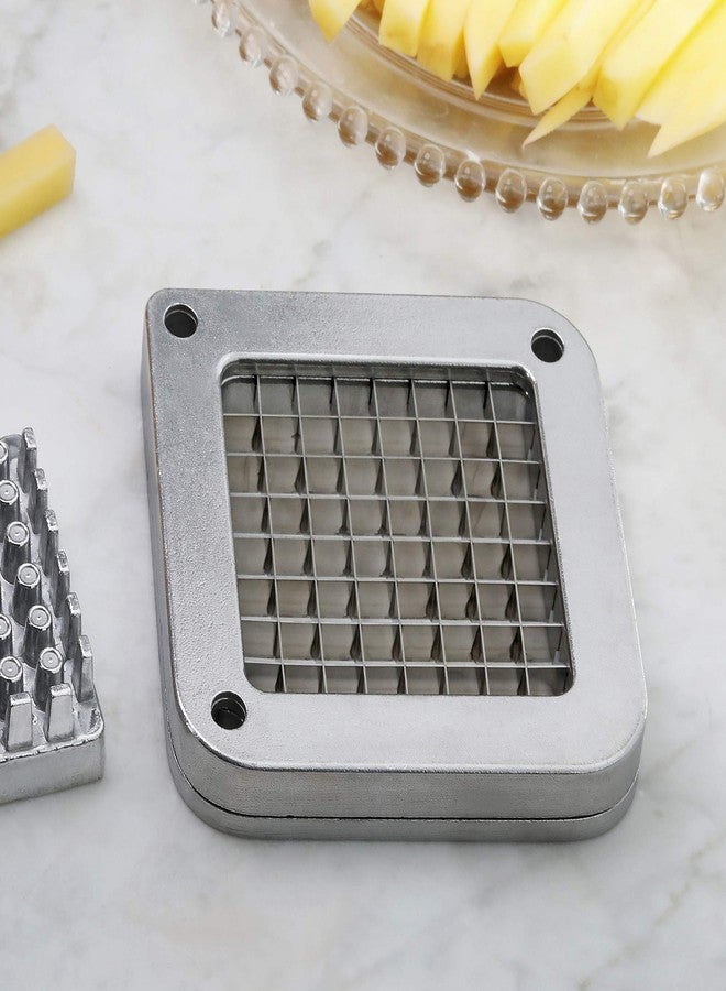 نيو ستار فود سيرفيس شفرة بديلة لقطاعة البطاطس المقلية من نيو ستار فود سيرفيس 37388، مقاس 3/8 بوصة (متوافقة فقط مع قطاعات البطاطس المقلية المثبتة على الطاولة) فضية اللون - Image 4