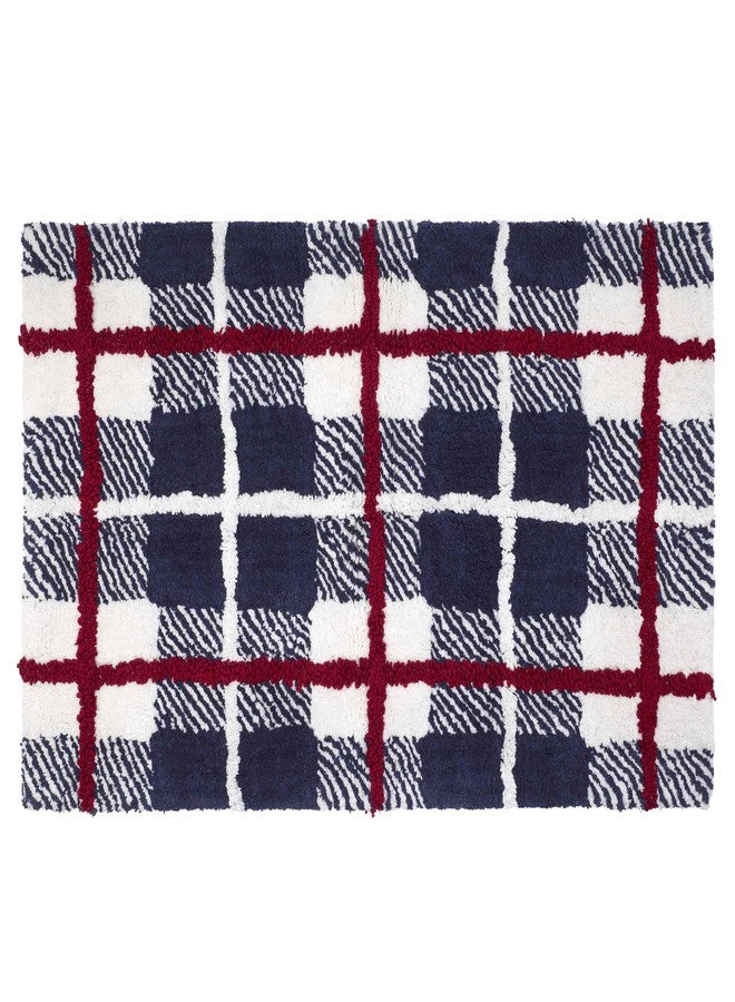 IZOD - Bath Rug, Soft & Absorbent Bath Mat with Non-Skid Backing, Holiday Home Decor, Dorm Room Essentials (Aspen Collection, 20" x 32") - Image 1