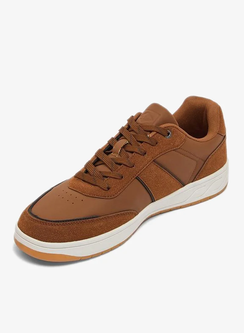 Lee Cooper TAN Men Onex Lace-Up Sneakers for Men | Best Price UAE