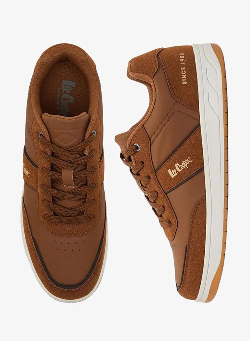 Lee Cooper TAN Men Onex Lace-Up Sneakers for Men | Best Price UAE