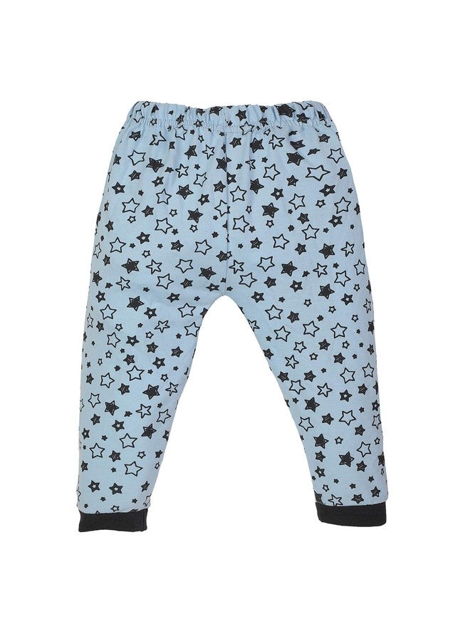 Cute Gang - Baby (Unisex) Cotton Pajama Pants with Rib Bottom and Cute Prints - Pack of 6 pcs (Assorted Prints/Colors Will be Sent) - Size: (20) 12-15 Months - Image 2