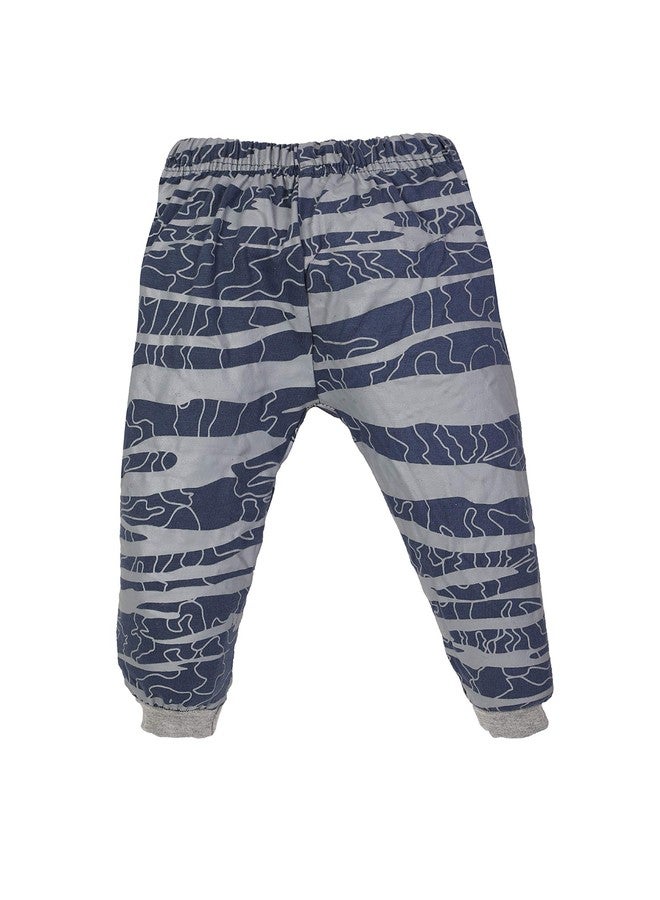 Cute Gang - Baby (Unisex) Cotton Pajama Pants with Rib Bottom and Cute Prints - Pack of 6 pcs (Assorted Prints/Colors Will be Sent) - Size: (20) 12-15 Months - Image 3