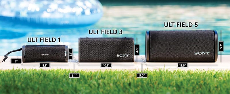 Sony ULT Field 3 Wireless Portable Bluetooth Speaker, IP67 Waterproof, Dustproof, Rustproof, and Shockproof with Enhanced Bass, 24 Hour Battery and Shoulder Strap (SRSULT30W), Off White - Image 5