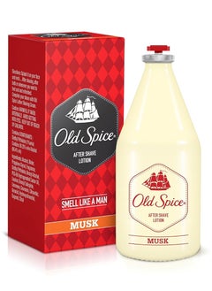 Old Spice Musk After Shave Lotion with Cooling Comfort for Men 150ml  - Image 1