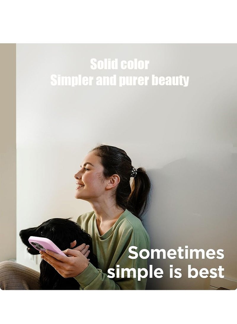 iPhone 15 Pro Max Mobile Case Cover with Soft Liquid Silicone Protection Anti-Scratch Shockproof Accessories Slim Protective Back Cover with Comfortable Hold Touch Feeling and Anti-fingerprint - Image 5