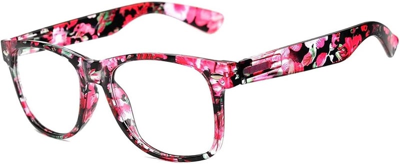 OWL Kids Clear Lens Colored Glasses Protect Child's Eyes from UVB UVA - Image 1
