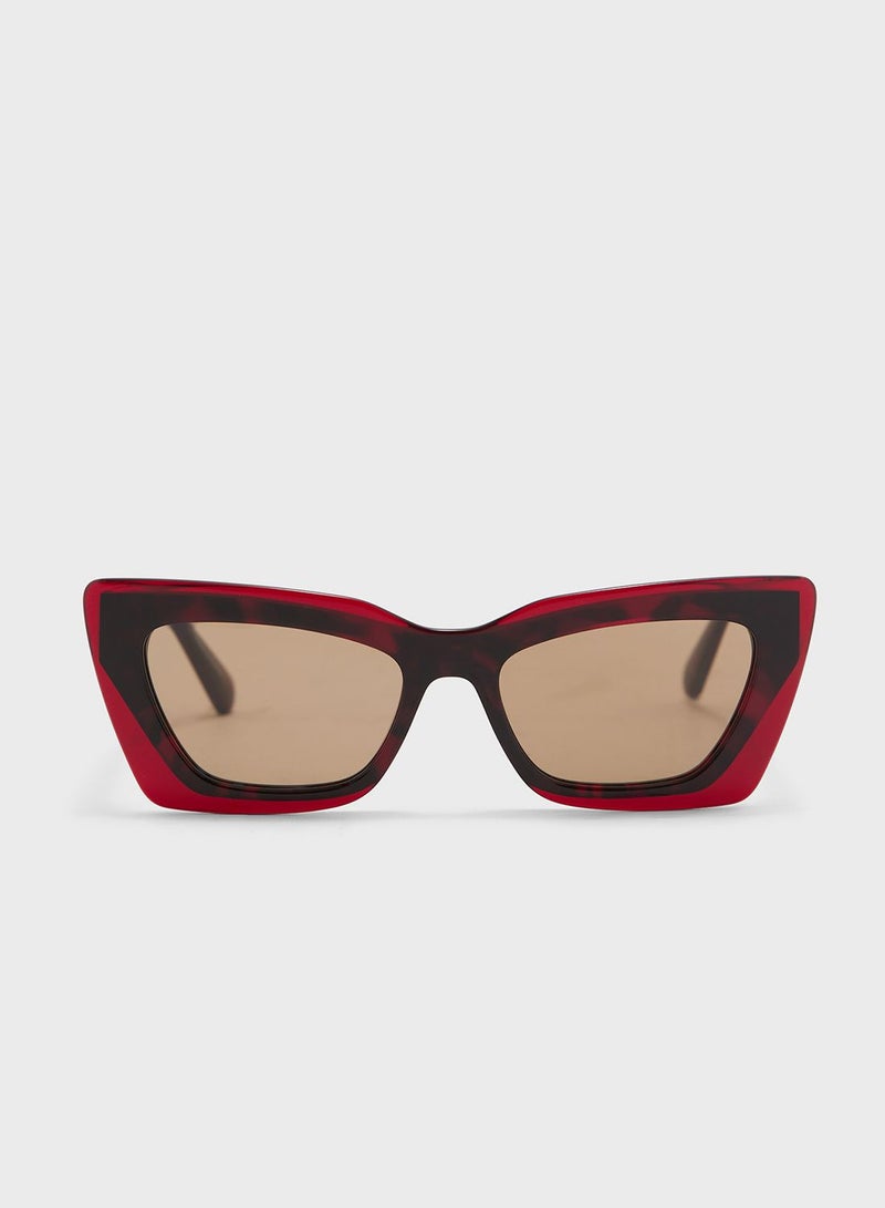 Calvin Klein Jeans Cat Eye Sunglasses - Image 2