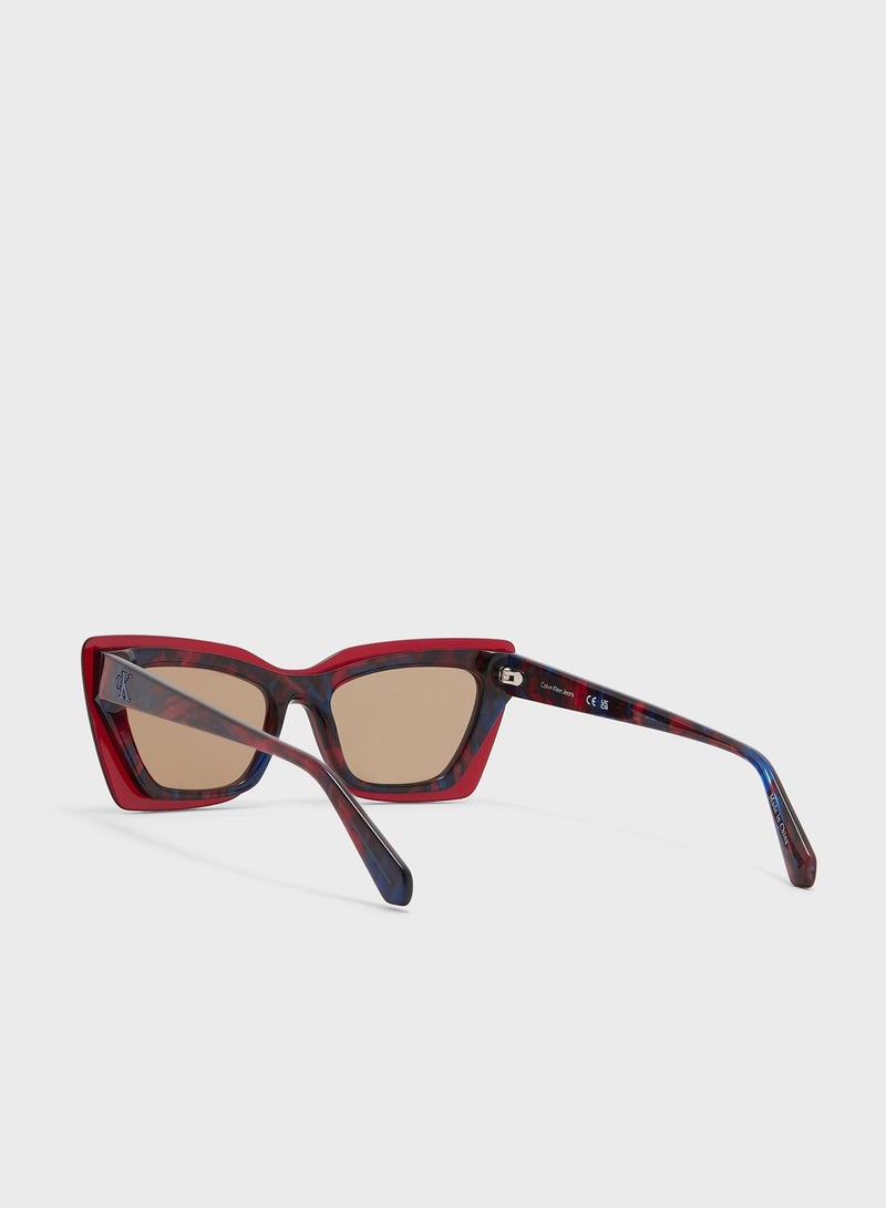 Calvin Klein Jeans Cat Eye Sunglasses - Image 3