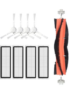 robotyedek Xiaomi X10 Plus Compatible Spare Mopless Brush Hepa Filter Set - 9 Pieces 