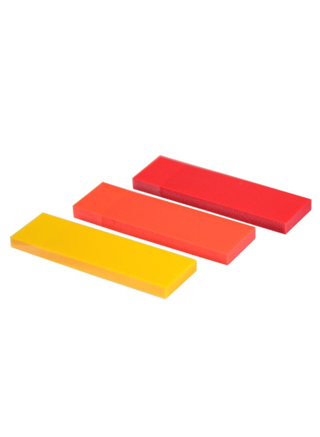 Stalogy Label Stickers Label Paper Stickers Mouth Paper Sticky Notes Name Stickers Sticker Labels Index Paper 3 Colors - Image 3