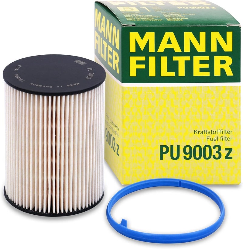 MANN FILTER Original MANN-FILTER Fuel filter PU 9003 Z – Fuel filter set with gasket/gasket set – For Passenger Cars - Image 1
