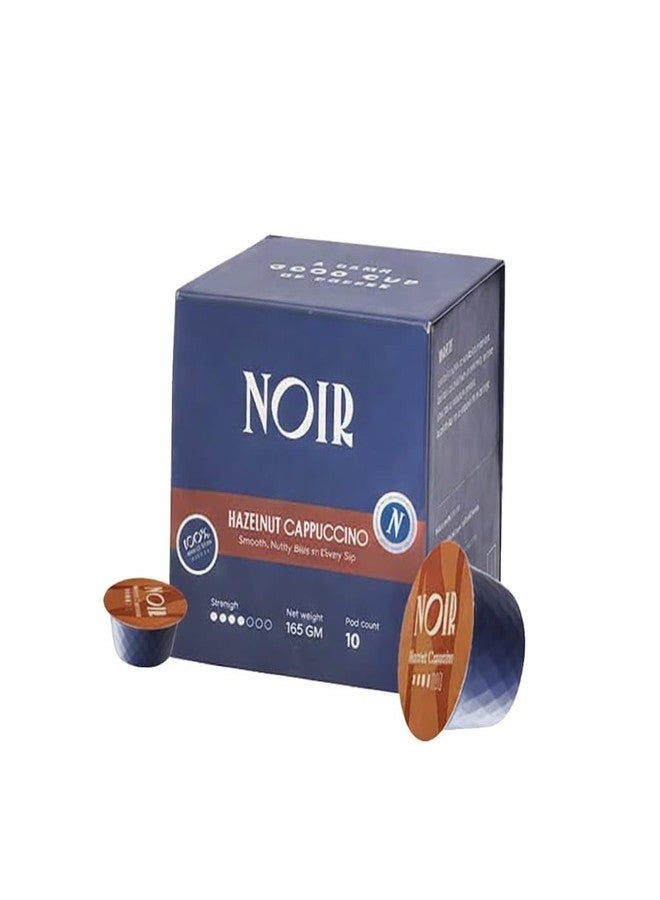 Noir Dark Roast Arabica Coffee Pods – Baba Budangiri Origin, 100% Arabica, Washed Process, Rich Notes of Dark Chocolate, Hazelnut & Figs (Pack of 10) - Image 1