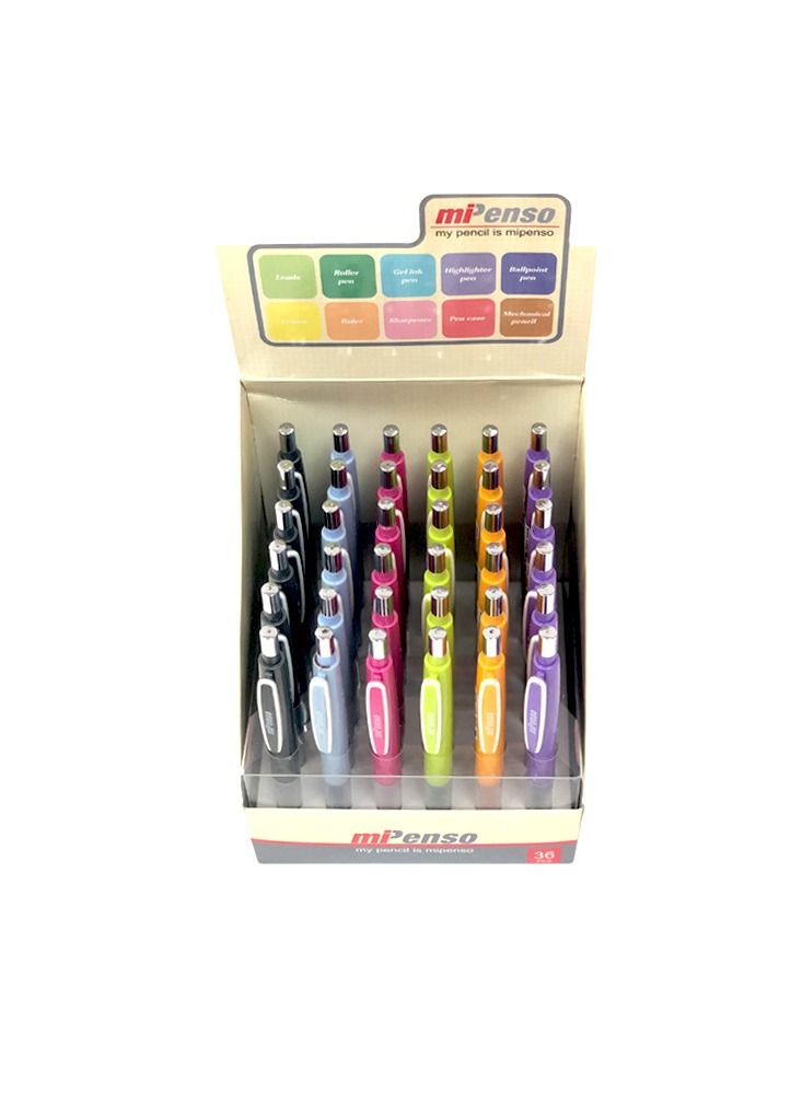 Mipenso mechanical pencil 36pcs 0.5mm Multicolour - Image 2