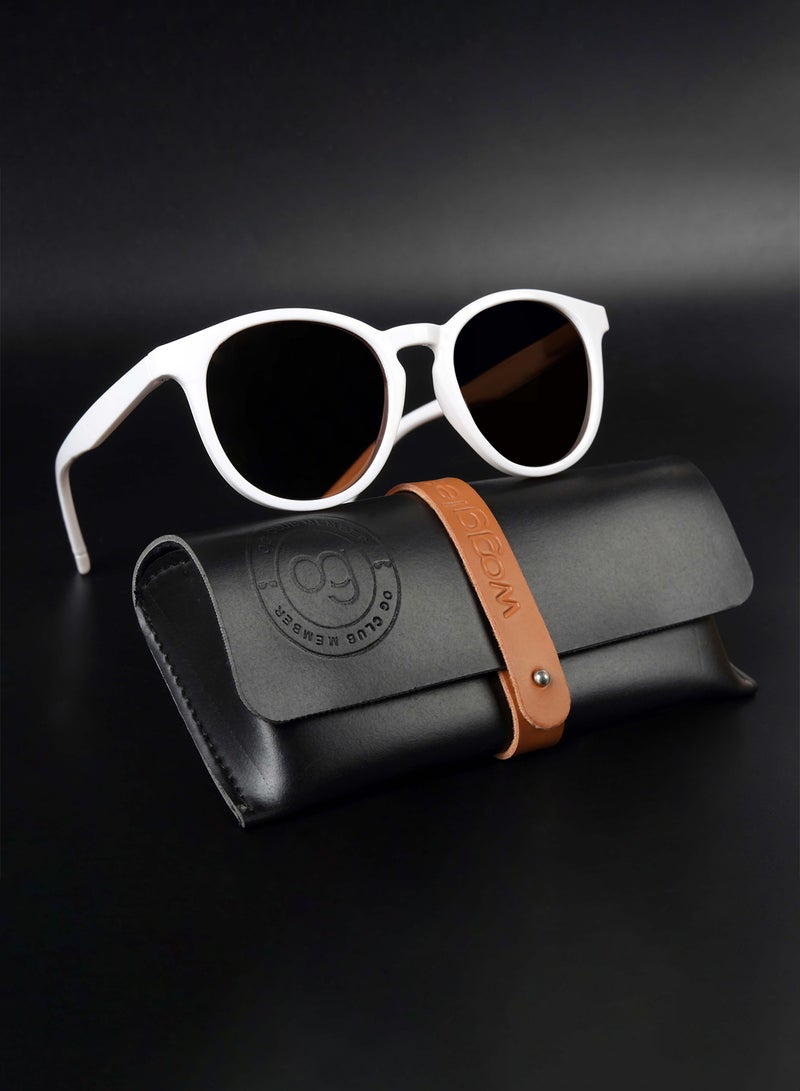 Woggles Polarized Round Sunglasses|100% UV Protection|Men & Women - Image 1