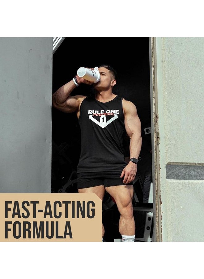 Rule 1 Proteins بروتينات رول وان بنكهة طبيعية - مسحوق بروتين مصل اللبن النقي وعزل مصل اللبن المهدرج بنكهة طبيعية، 25 جرام بروتين، و 6 جرام BCAAs لكل حصة (فانيليا نقية، 1.7 باوند) - Image 5
