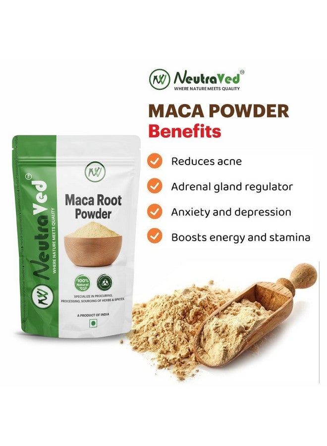 NeutraVed 100% Natural Maca Root Powder -50g in Zipper Standup Pouch - Image 4
