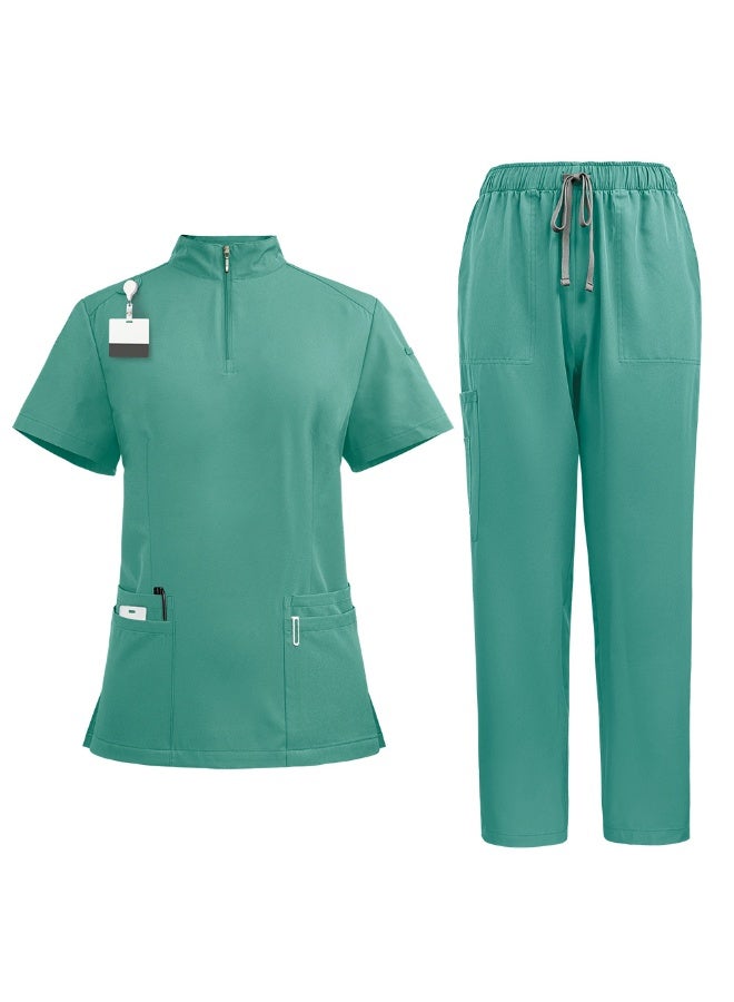 NIBEMINENT High End Hospital Work Clothes Operating Room Medical Uniforms Hospital Work Sets Medical Supplies Nurses Dental Surgical Gowns - Image 2