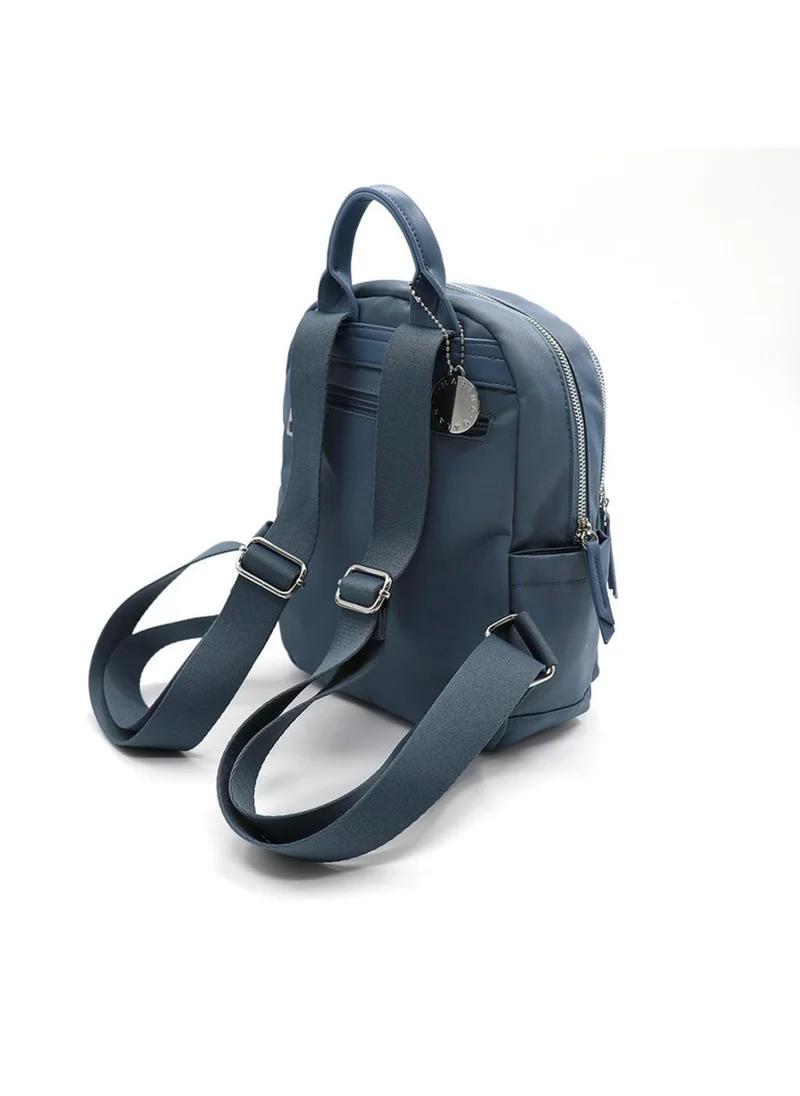 مارينا جالانتي Marina Galanti Women's Castiadas Nylon Backpack with Adjustable Removable Strap – Baby Blue